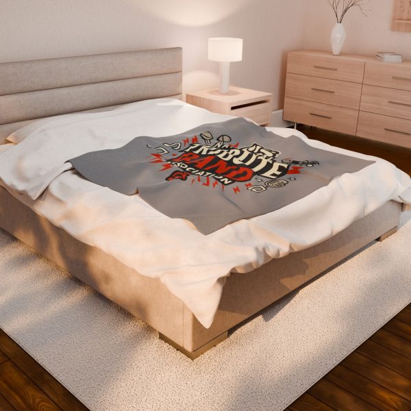 NTBA Velveteen Plush Blanket | Cozy Gift for Musicians, Concert Lovers, Home Decor, Soft Throw, Musician's Lounge - Image 4