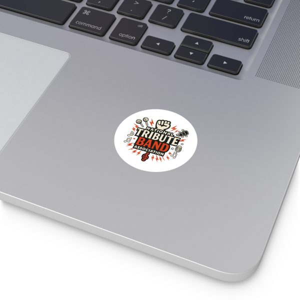 Music-Themed Round Vinyl Stickers, Rock Band Decals, Tribute Band Stickers, Festival Accessories, Music Lover Gifts - Image 4