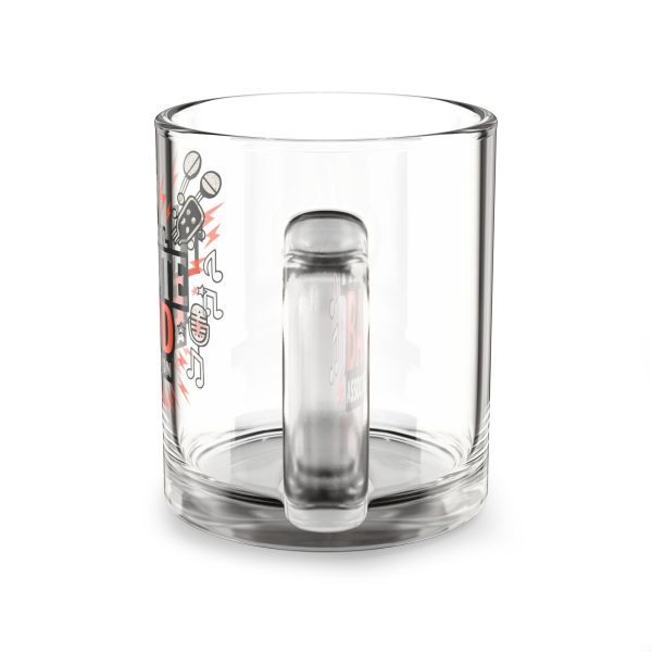 National Tribute Band Association Glass Mug, Perfect Gift for Music Lovers, Coffee Lovers, Unique Cup for Events, Rocking Mug, [...] - Image 4