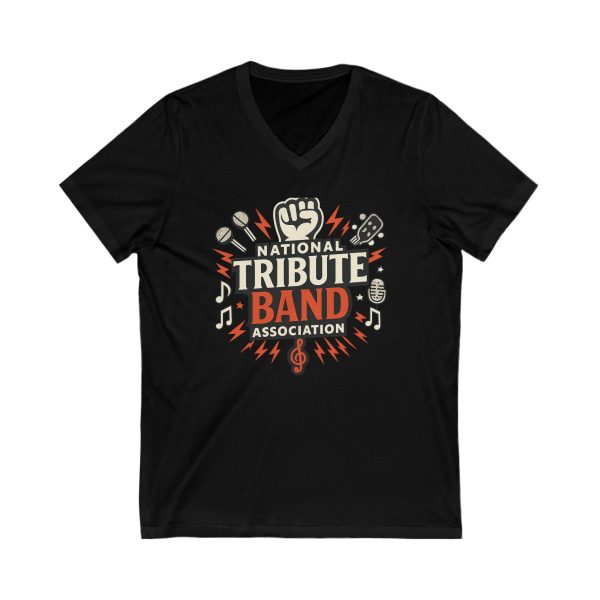 Tribute Band V-Neck Tee | Music Lover Shirt, Concert Outfit, Gift for Musicians, Band Tribute Fan Tee, Music Festival Apparel