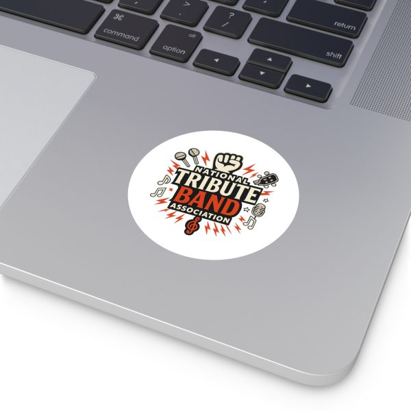 Music-Themed Round Vinyl Stickers, Rock Band Decals, Tribute Band Stickers, Festival Accessories, Music Lover Gifts - Image 8