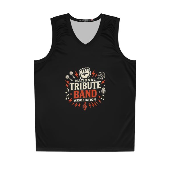 National Tribute Band Association Basketball Jersey, Sports Jersey, Music Jersey, Gift for Musicians, Concert Attire, Fun Teamwear