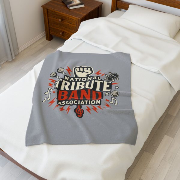 NTBA Velveteen Plush Blanket | Cozy Gift for Musicians, Concert Lovers, Home Decor, Soft Throw, Musician's Lounge - Image 11
