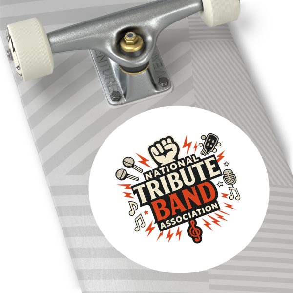 Music-Themed Round Vinyl Stickers, Rock Band Decals, Tribute Band Stickers, Festival Accessories, Music Lover Gifts - Image 20