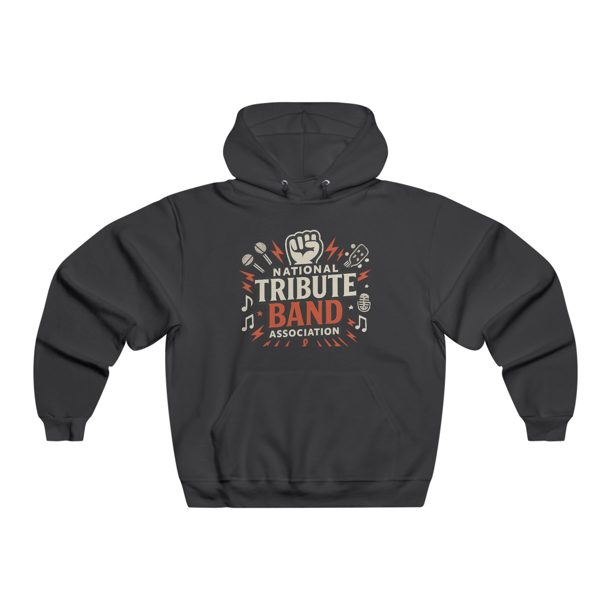 National Tribute Band Association Hoodie, Perfect for Music Lovers, Band Merch, Concert Attire, Gift for Musicians