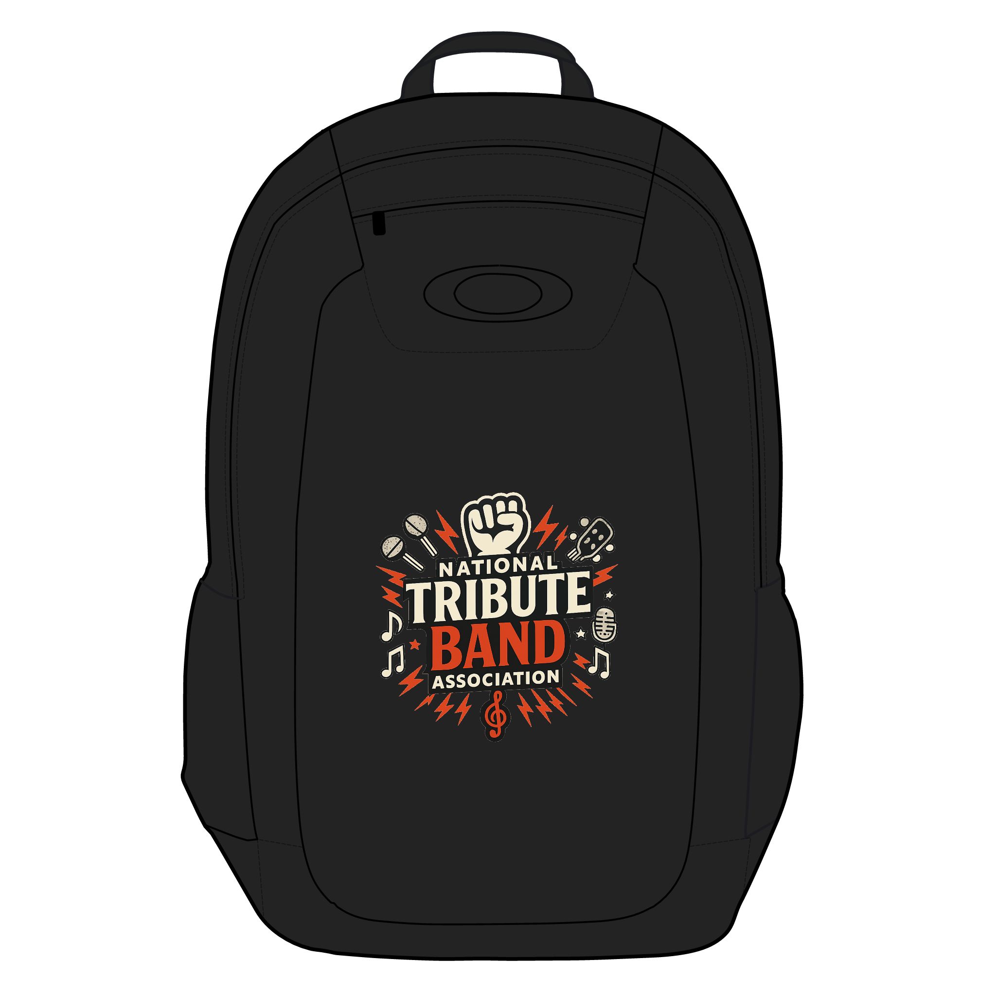 Tribute Band Association Backpack, Music Lover Gift, Concert Gear, Festival Rucksack, Musician Essentials, Durable 20L Backpack